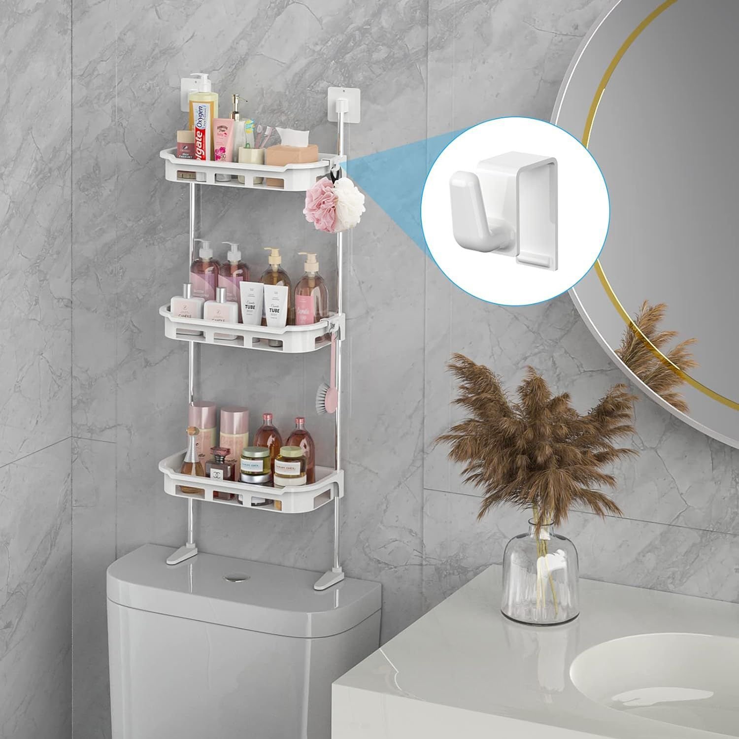 3 Layer Toilet Rack