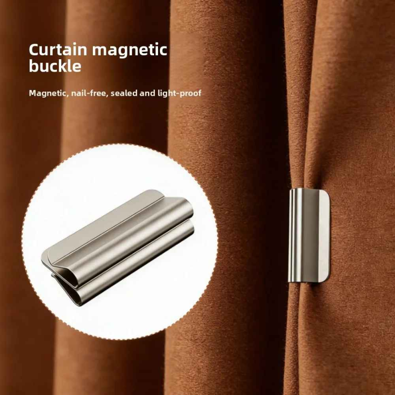 Strong Magnetic Curtain Clips (6 Pairs)